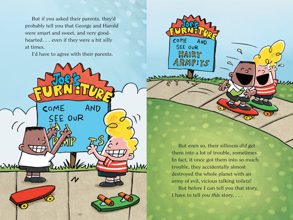 the adventures of captain underpants in full color