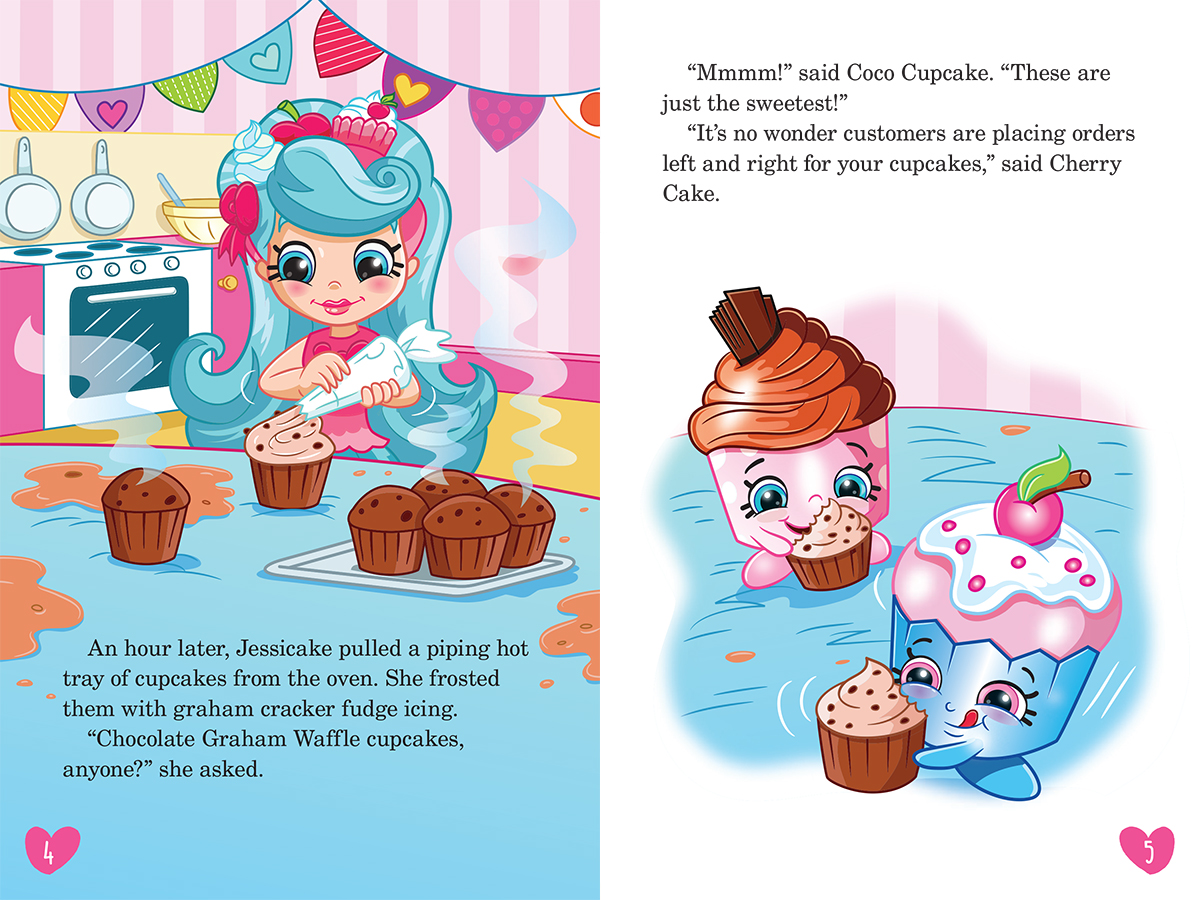a piece of cupcake book