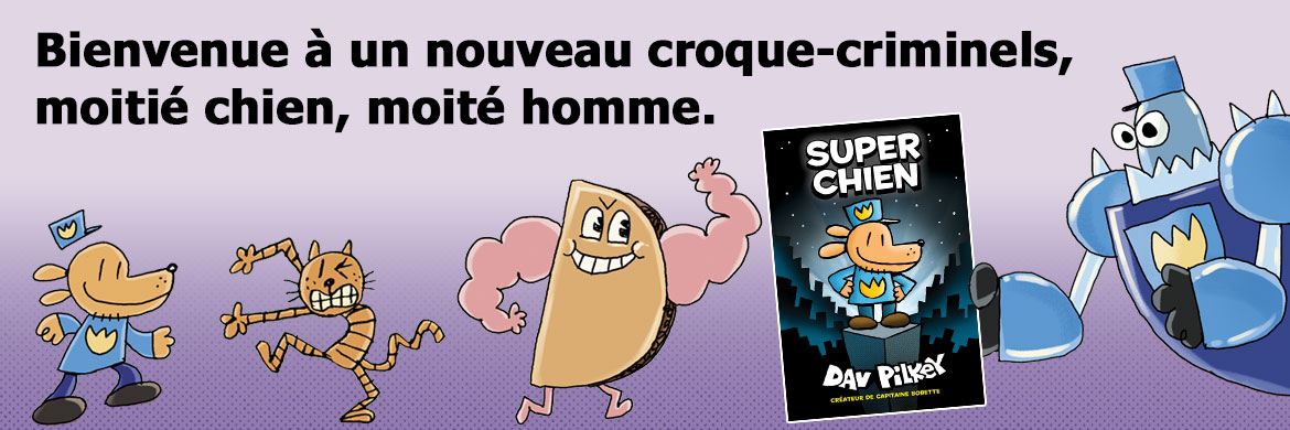 Bienvenue à un nouveau croque-criminels, moitié chien, moitié homme!