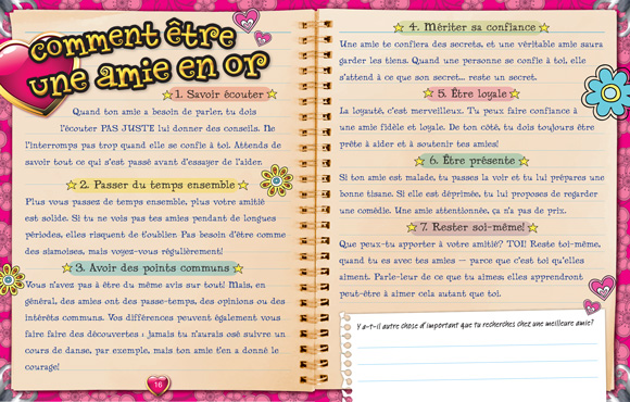 Test De Meilleure Amie De 12 Ans Éditions Scholastic | Trucs secrets pour meilleures amies