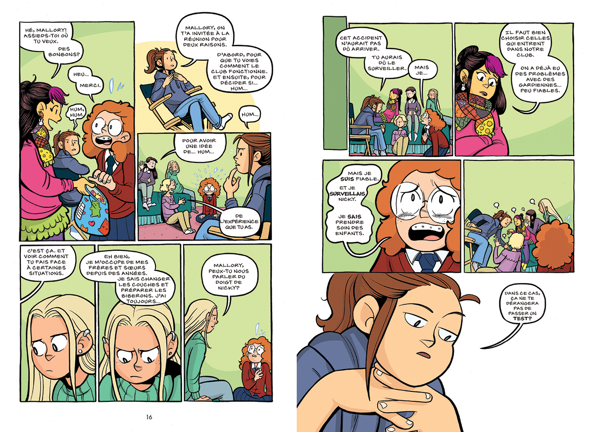 Éditions Scholastic Le Club des BabySitters N° 5 Dawn et le trio