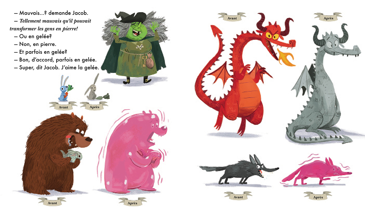 Éditions Scholastic | Le prince et la sorcière et la voleuse et les ours