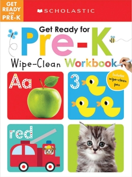 Scholastic Early Learners: Wipe-Clean Workbooks: Get Ready for Pre-K
