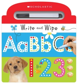Scholastic Early Learners: Write and Wipe ABC 123