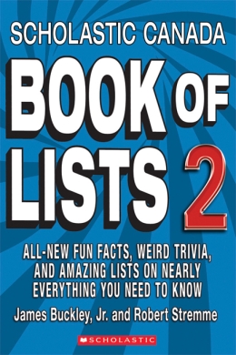 Scholastic Canada Book of Lists 2