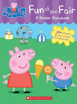 Peppa Pig Fun at the Fair: A Panorama Sticker Storybook