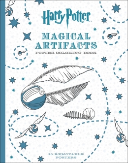 Harry Potter Magical Artifacts Poster Coloring Book