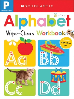 Scholastic Early Learners Wipe Clean Workbooks: Pre-K: Alphabet