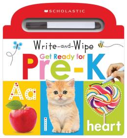 Scholastic Early Learners: Write and Wipe Get Ready For Pre-K