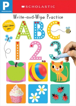 Scholastic Early Learners: Write & Wipe Practice: Abc 123