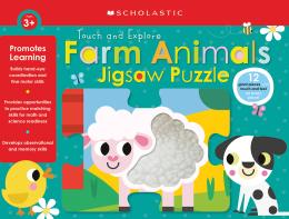 Farm Animals Jigsaw Puzzle: Scholastic Early Learners (Puzzles)