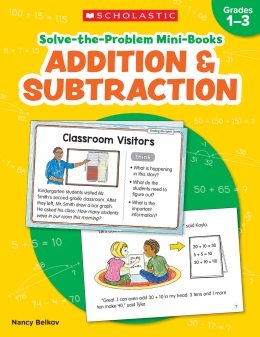 Solve-the-Problem Mini Books: Addition &amp; Subtraction