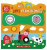 I Love Farm Animals (A Let's Play! Board Book)