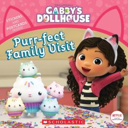 Purr-fect Family Visit (Gabby's Dollhouse Storybook) | Scholastic Canada