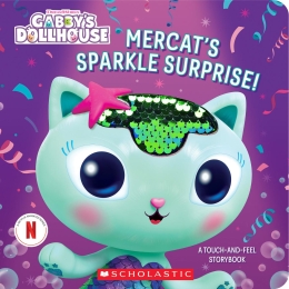 MerCat's Sparkle Surprise!: A Touch-and-Feel Storybook (Gabby's Dollhouse) (Media tie-in)