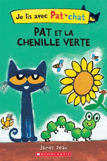 Je lis avec Pat le chat : Pat et la chenille verte
