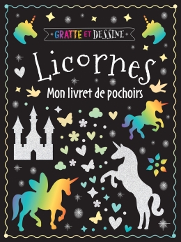 Gratte et dessine : Licornes