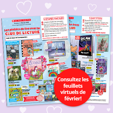 Consultez les feuillets virtuels de février!