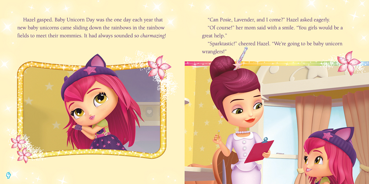 Little Charmers 8x8 The Baby Unicorn Scholastic Canada