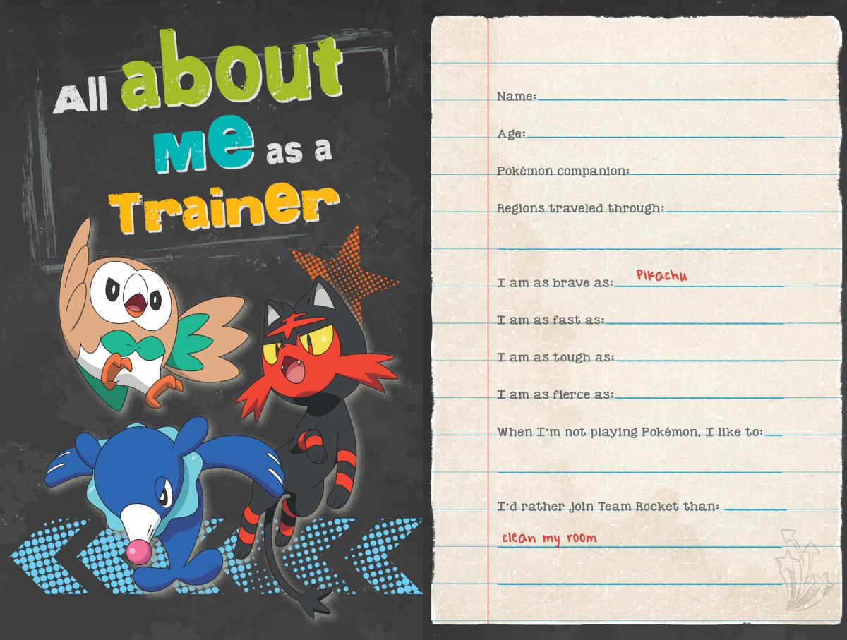Pokemon: Trainer's Notebook by Sonia Sander