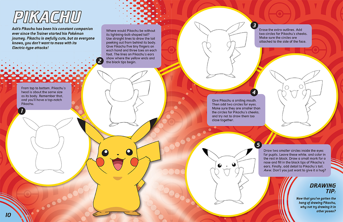 Excellent Book How to Draw Pokemon Tracey West 