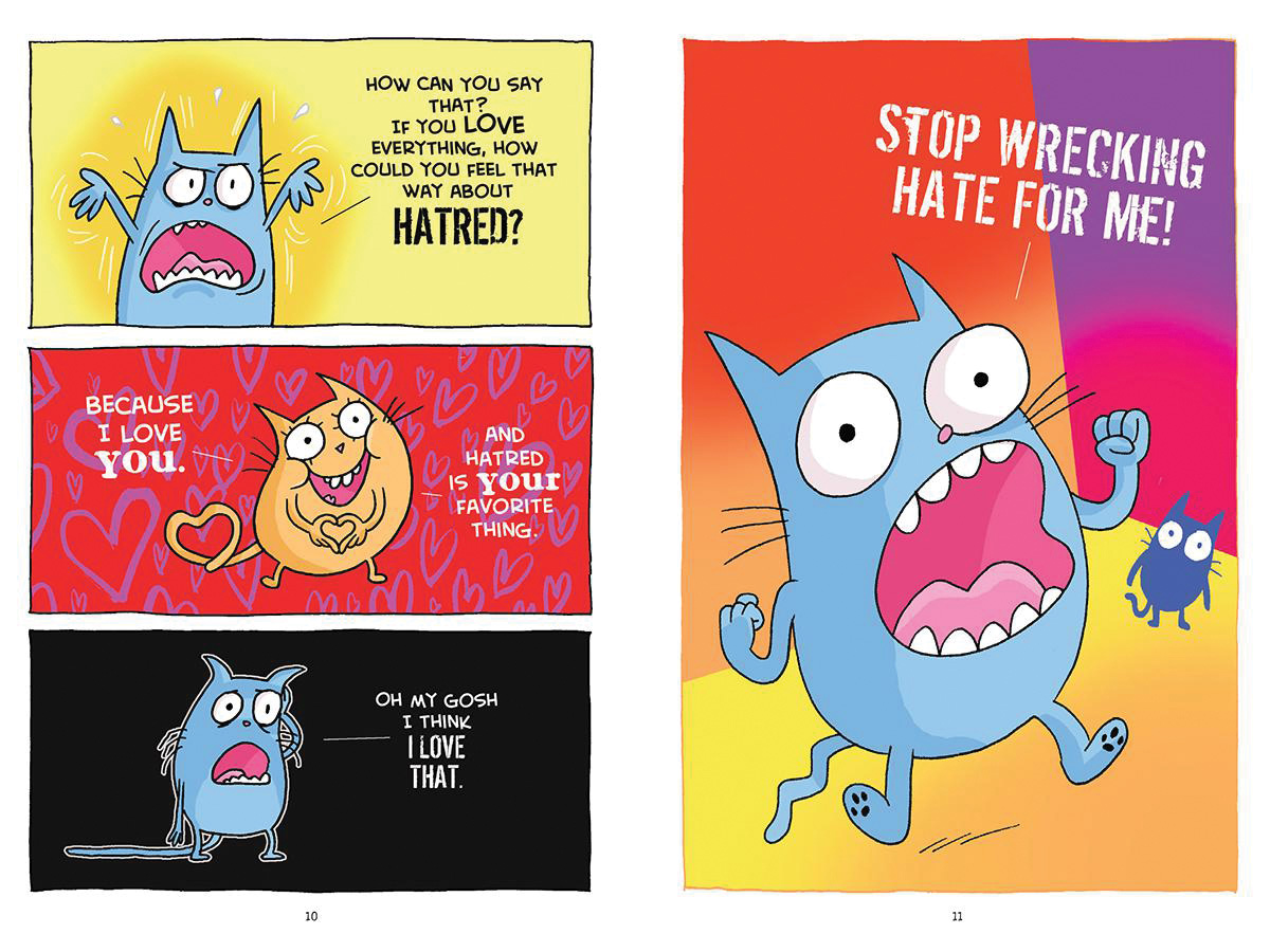 Me, Three! (Catwad #3) By Jim Benton – Hilarious Graphic Novel For Kids (Very Good Condition)