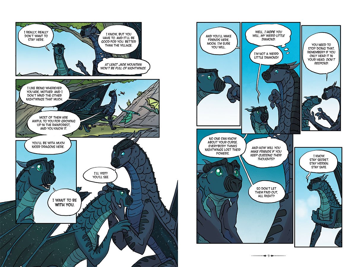 Moon Rising A Graphic Novel Wings Of Fire Graphic Novel 6 