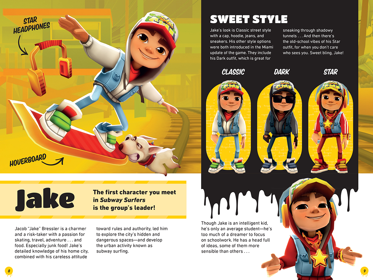SUBWAY SURFERS: JAKE, DARK and STAR OUTFITS! 