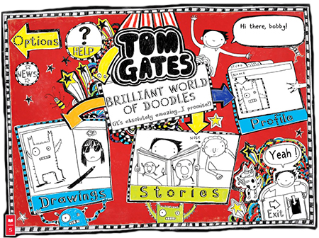 Tom Gates Brilliant World of Doodles Game