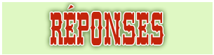 R&eacute;ponses