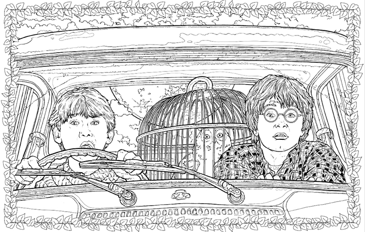 Éditions Scholastic Harry Potter Le livre de coloriage n° 1