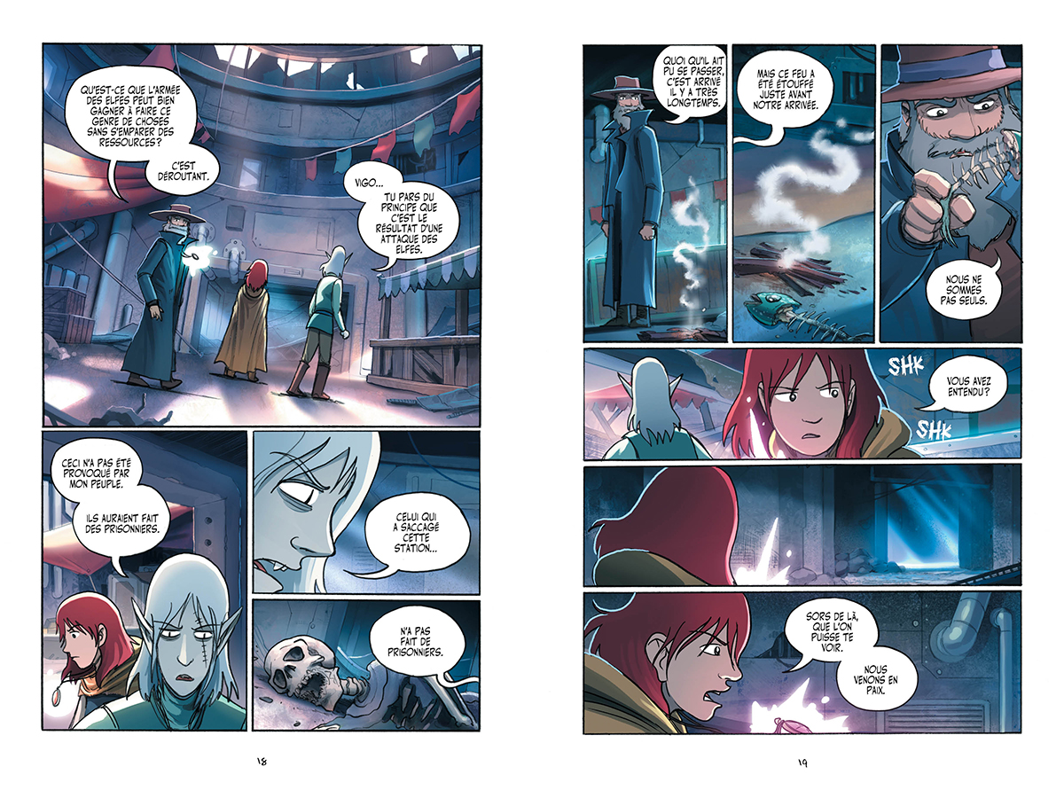 Éditions Scholastic | Amulet : N° 7 - Feu et lumière