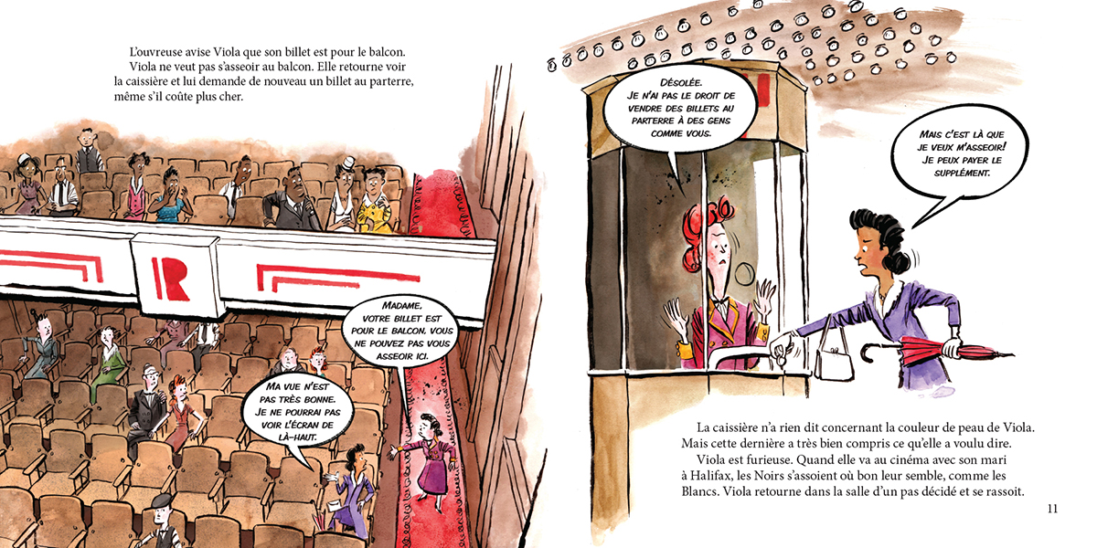 Éditions Scholastic Biographie en images Voici Viola Desmond