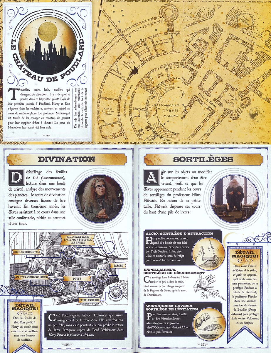 Éditions Scholastic  Harry Potter : La carte du maraudeur : Le