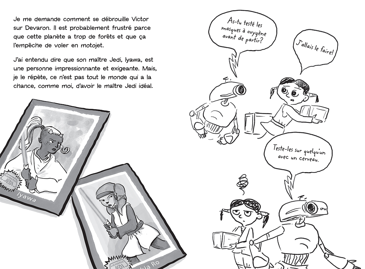 Editions Scholastic Star Wars L Academie Jedi N 8 L Attaque De La Bete Poilue