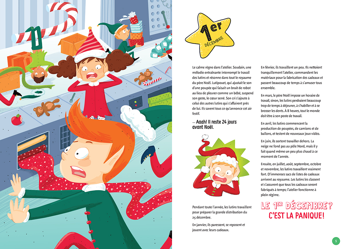 Éditions Scholastic | Un calendrier de l'Avent No 3 : La fin de la