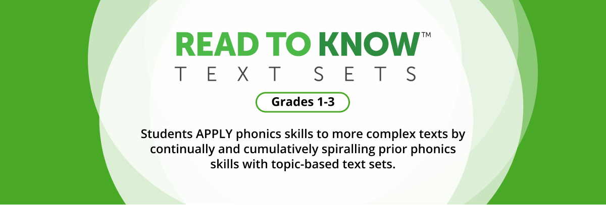 Read To Know Grades k-2