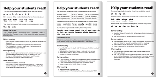 Teacher support samples