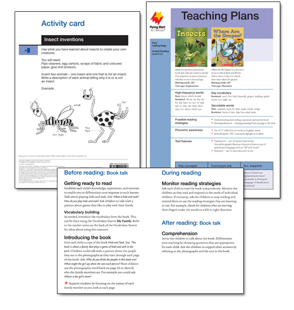 Teaching Plans samples