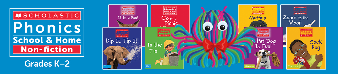 New and inclusive non-fiction decodable books for early years classrooms!