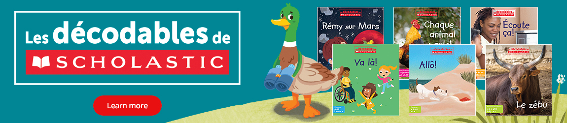systematic French decodable books for Kindergarten to grade 3