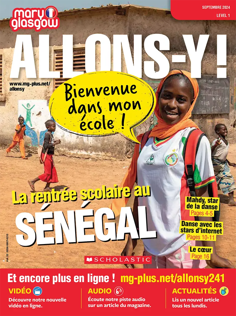 Allons-y! magazine cover