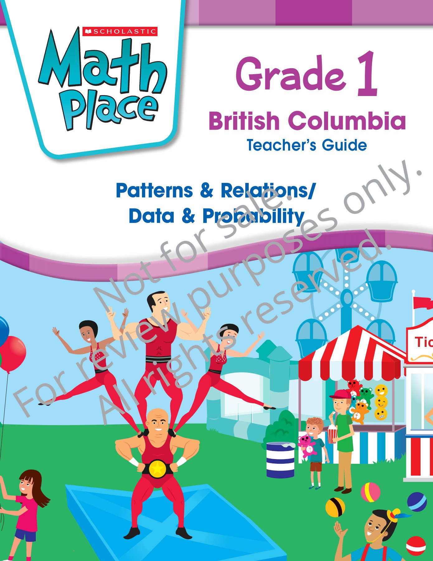 Elations Math Math Place - Grade 1 - BC Patterns, Relations, Data, and Probability ...