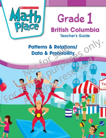 Math Place - Grade 1 - BC Patterns, Relations, Data, and Probability ...