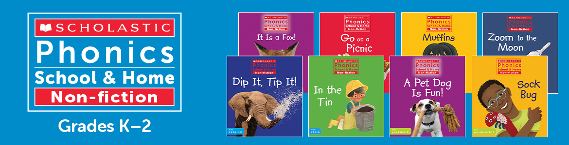 Scholastic Phonics School & Home Grade k-2