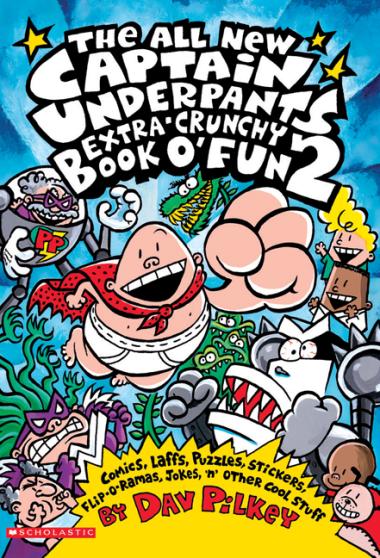 Photo of The All New Captain Underpants Extra-Crunchy Book O' Fun (Captain Underpants)