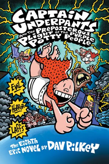 Photo of Captain Underpants and the Preposterous Plight of the Purple Potty People (Captain Underpants #8)