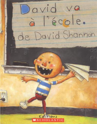 Photo of David va à l'école