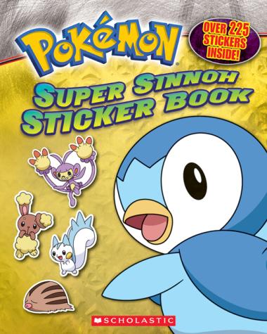 Photo of Pokemon Super Sinnoh Sticker Book