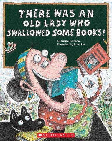 Photo of There Was an Old Lady Who Swallowed Some Books!